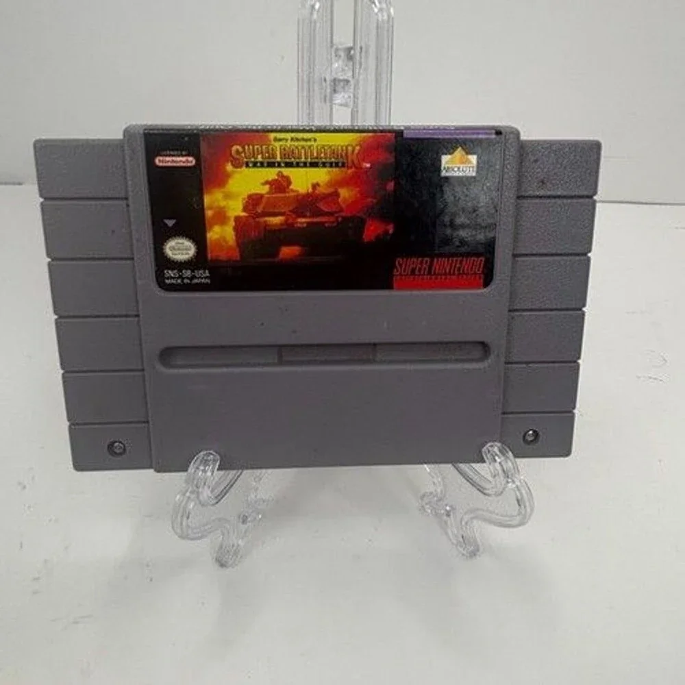 Garry Kitchen's Super Battletank: War in the Gulf (SNES, 1991) Cart Only